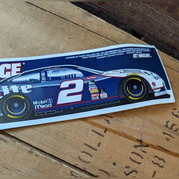 Vintage 1998 Bundle Of Nascar Bumper Stickers - Picture 9 of 13